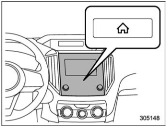 Subaru Forester. Setting the clock automatically